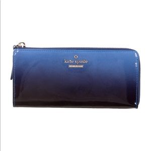 Cedar Street Ombré Patent Leather Wallet